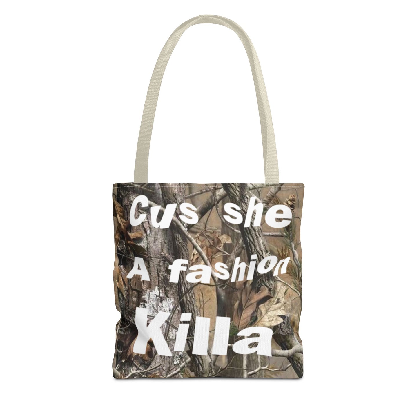 Fashion Killa" Real Tree Camo Tote Bag